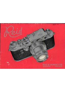 Reid and Sigrist Reid 3 manual. Camera Instructions.